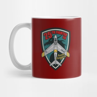 F-86 Sabre 25th Fighter Squadron Mug